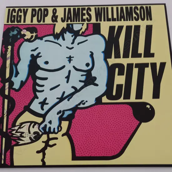 Iggy Pop & James Williamson, Kill City, (Pink Vinyl)